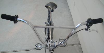 bmx bike spinning handlebars