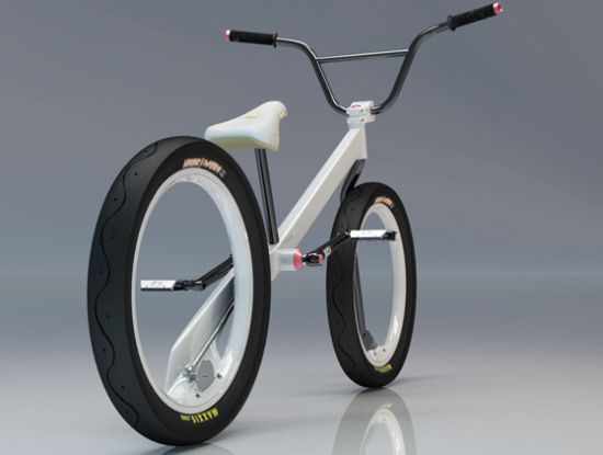 Chainless / Hubless Concept BMX Bike - Riding, Research & Collecting