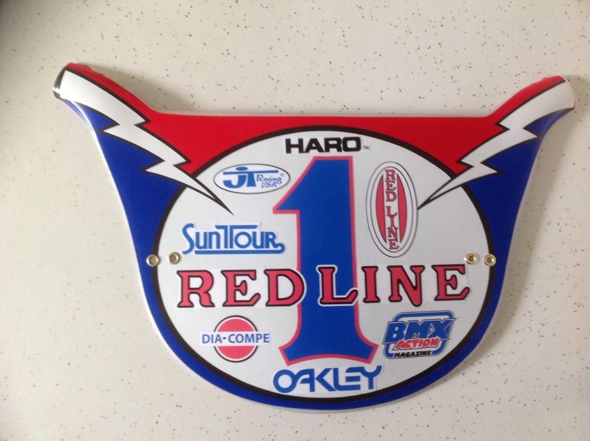 Haro Style Series One BMX Number Plates