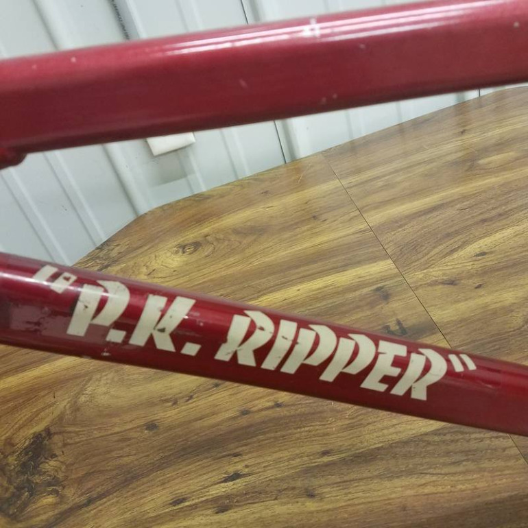 Race Inc Old School Bmx Stickers Decals New GOLD Vintage PK Ripper