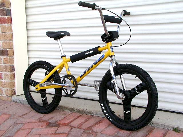 bmx bike with mags